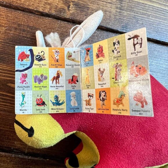 Dakin Dream Pets Tabasco Red And Yellow Bull NWT plush stuffed animal - Picture 10 of 12